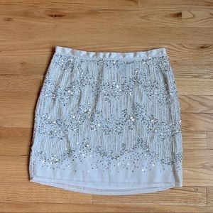 H&M Mini Sequin Skirt